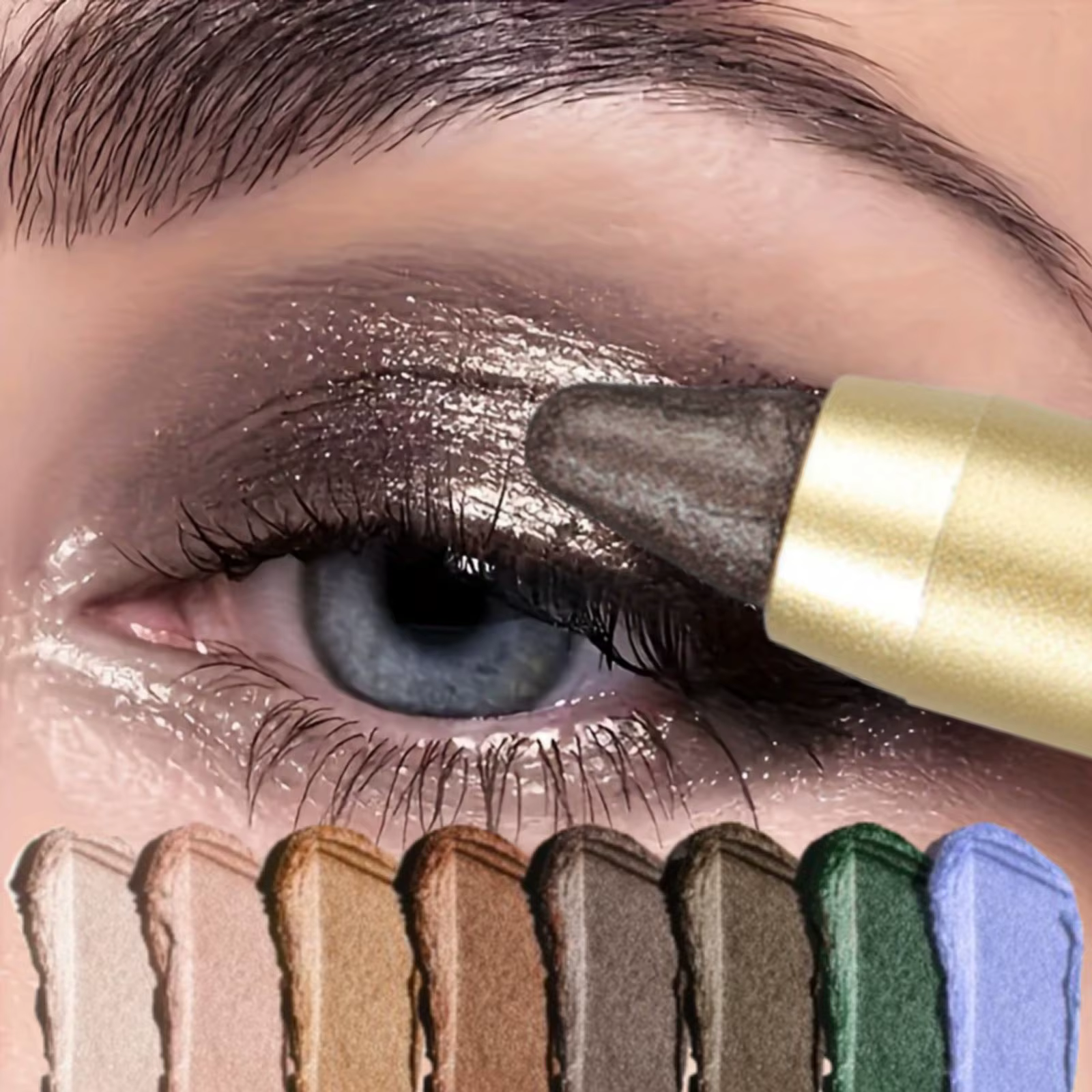 Superbes bâtons d'ombre à paupières multicolores