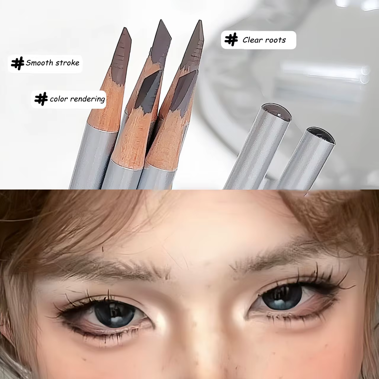 Crayon Waterproof à Lame Inclinée pour les Yeux