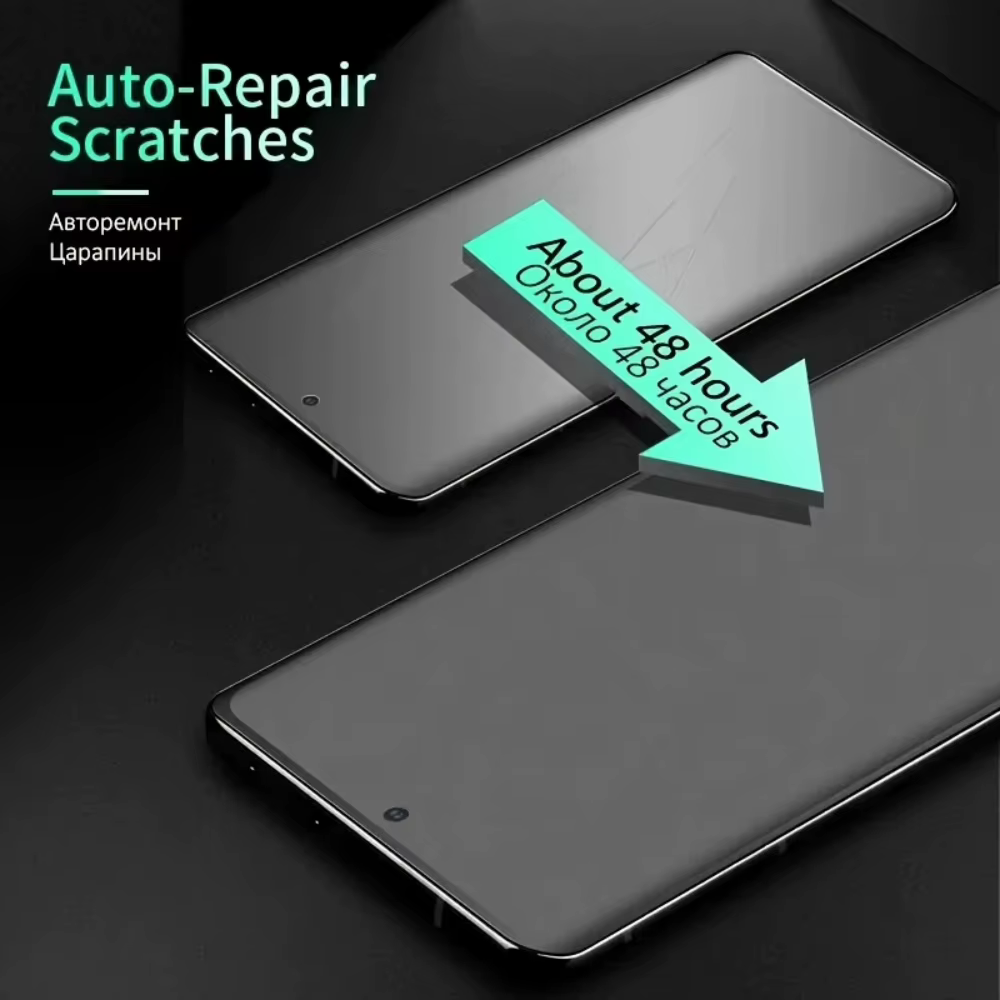 NNBILI 4 films hydrogel mats anti-traces de doigts pour Samsung Galaxy S26 S25 S24 S23 22 21 Ultra, déverrouillage par empreinte digitale, auto-réparateur
