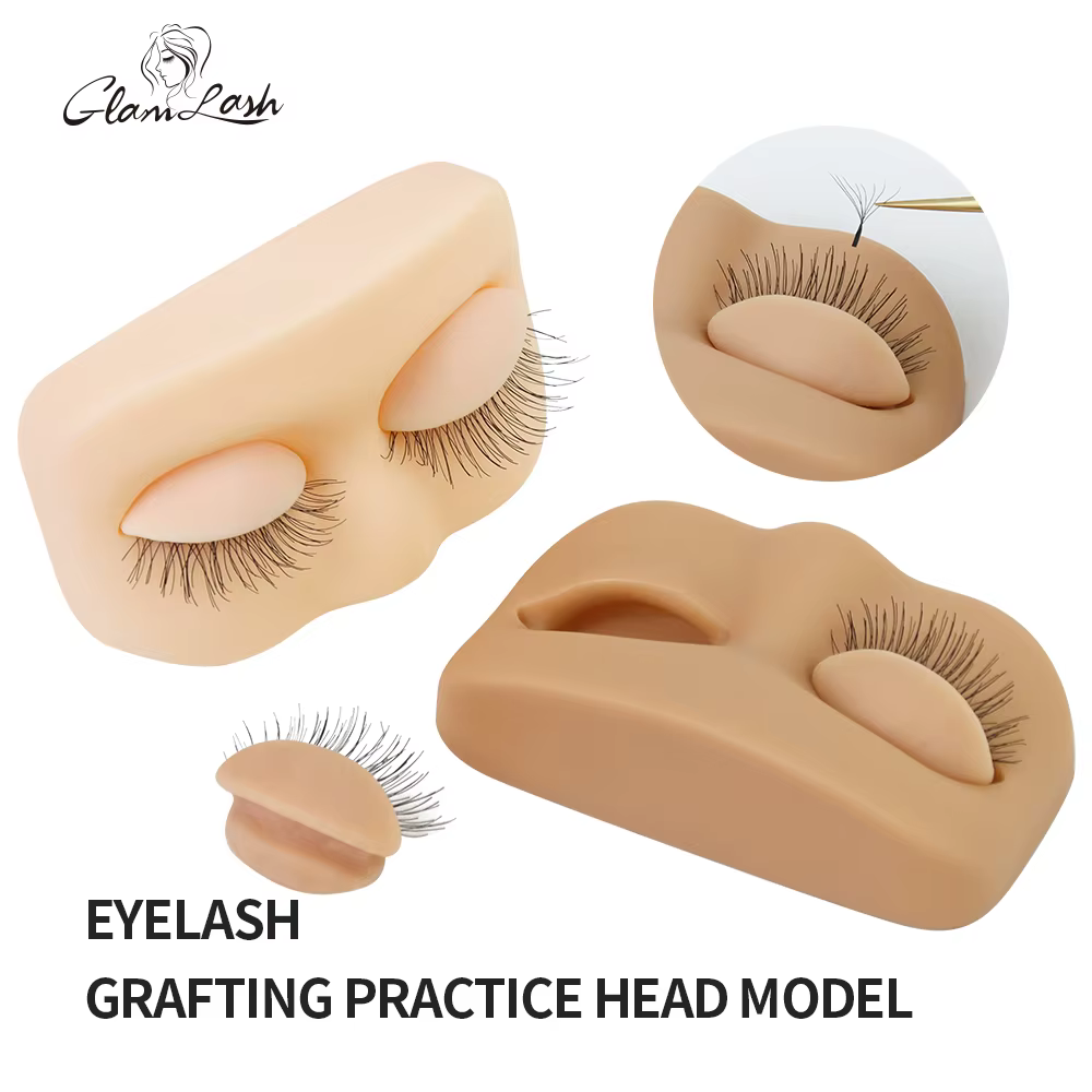 GLAMLASH Mini cils modèle plat tête pratique Extension