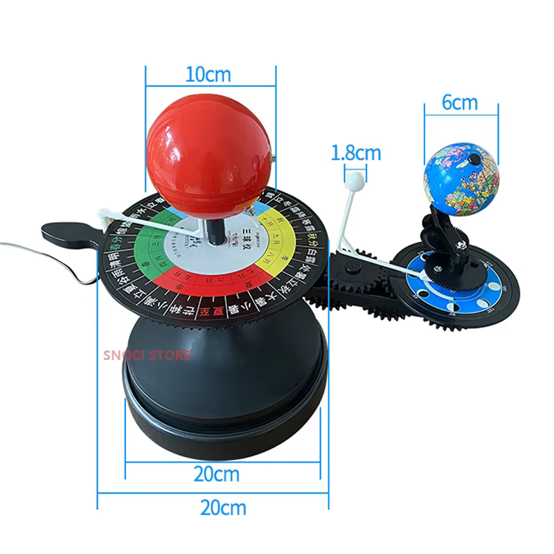 Système solaire soleil terre lune modèle de planétarium orbital Kit de projet de planétarium éducatif pour l'enseignement scientifique et de l'astronomie