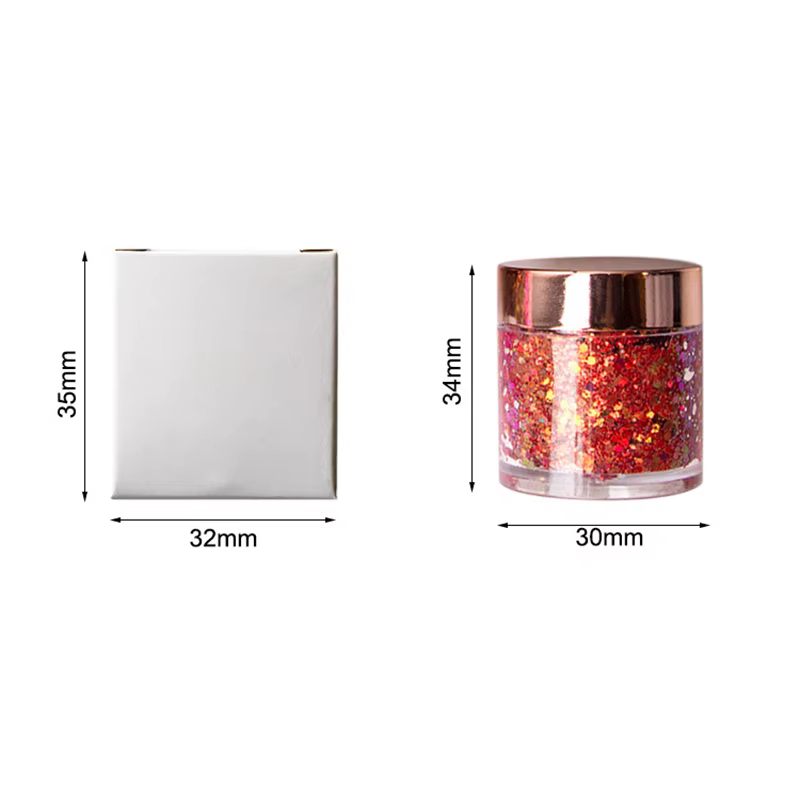 Chaméléon fard à paupières poudre métallique paillettes brillant haute brillance Pigment