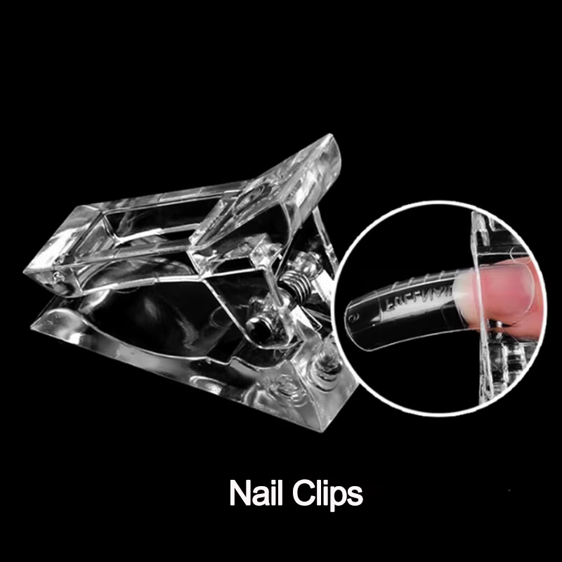 100 pièces/boîte ongles conseils ensemble complet acrylique faux doigt UV Gel vernis rapide faux ongles pointe manucure outils Nail Art bricolage outils Kit