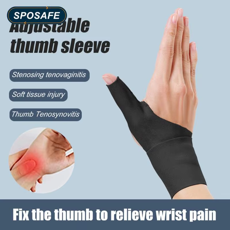 Attelle de soutien du pouce et du poignet pour l'arthrite, soulage la douleur aux doigts, confortable pour le travail et l'exercice