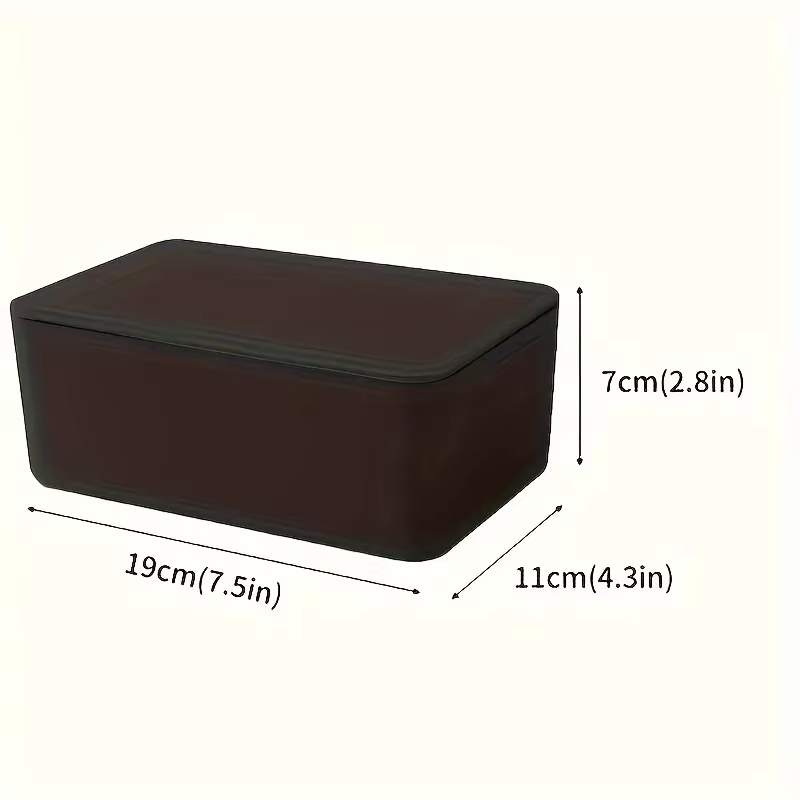 Distributeur de mouchoirs humides - Boîte de rangement pour mouchoirs, qui peut garder les mouchoirs humides au frais, idéale pour les cuisines, les bureaux et les coiffeuses