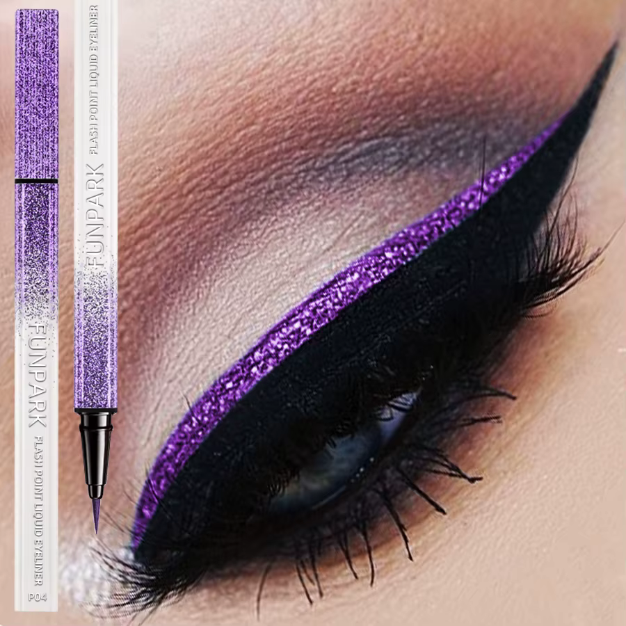 Eyeliner liquide fin violet