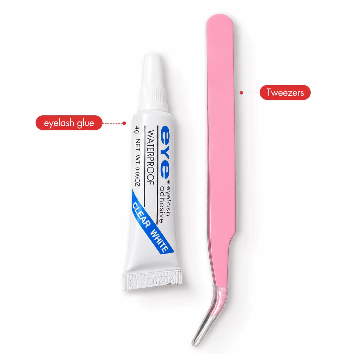 Colle pour faux cils, adhésif imperméable et longue durée