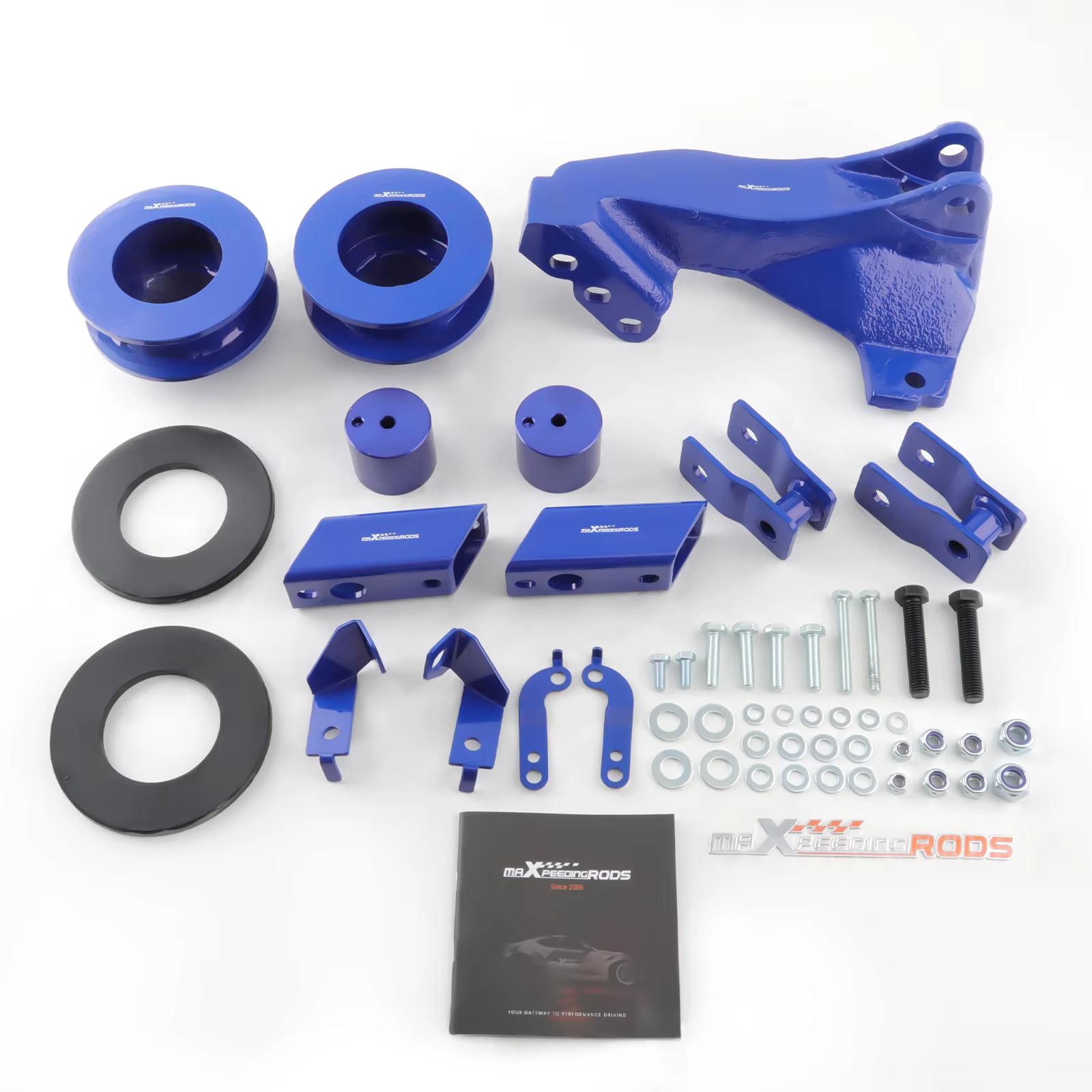 Kit de levage avant de 2,5 pouces pour Ford F250 F350 F450 2011-22 avec support de barre de direction