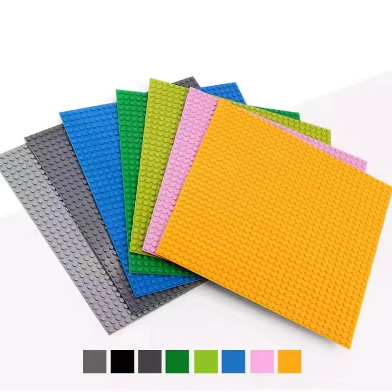 Plaques de base de construction de ville pour enfants, 32x32x16x16 points, en plastique, assemblage par emboîtement, blocs de construction, jouets de divertissement