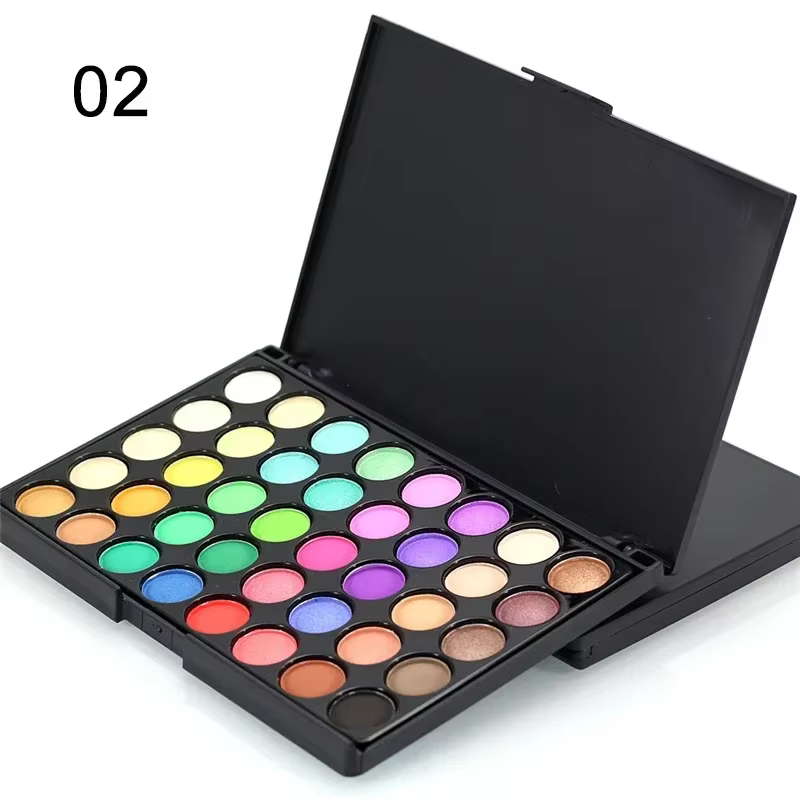 40 couleurs mat fard à paupières Palette maquillage terre