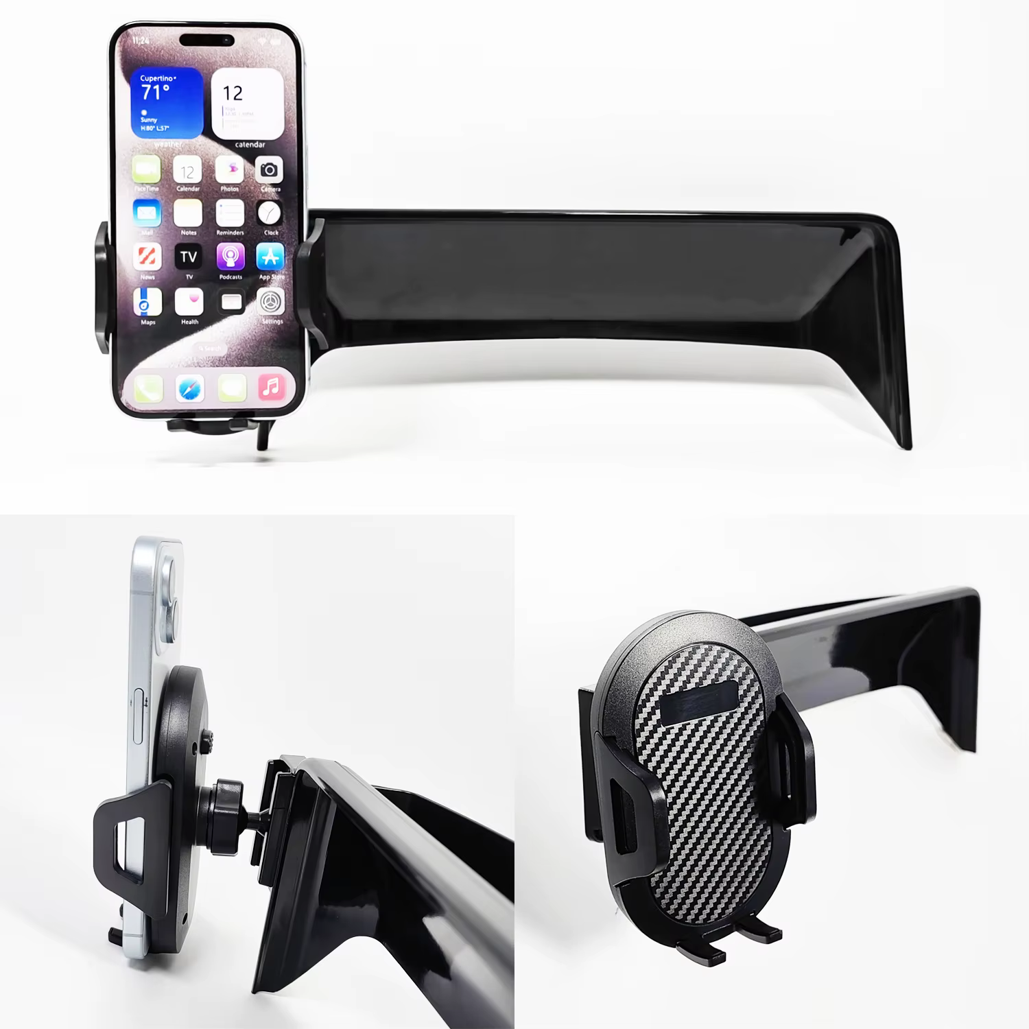Support de téléphone portable pour Honda HRV HR-V 2023 2024, aimant de voiture, charge sans fil, accessoires de voiture, Support de Base d'écran 9 pouces