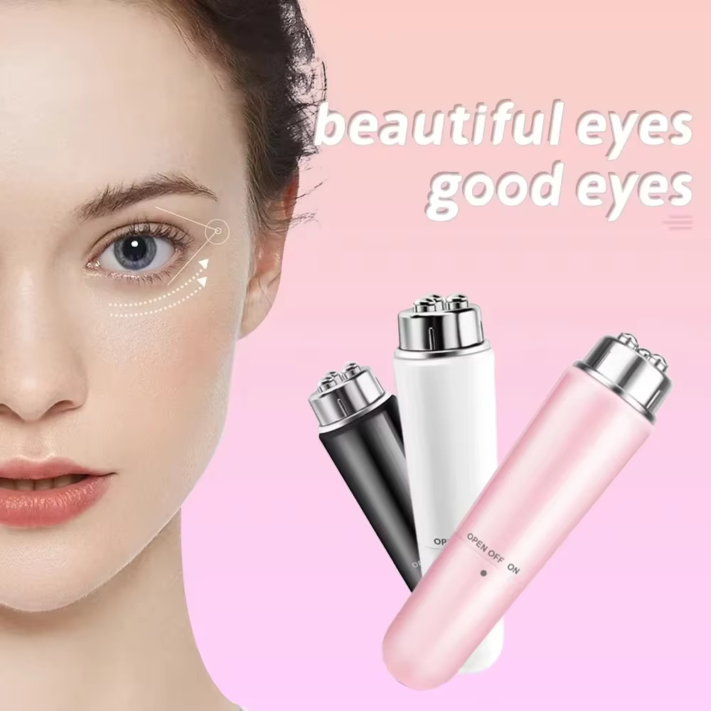 Masseur oculaire électrique revitalisant - Outil de beauté à micro-vibration | Réduit les cernes