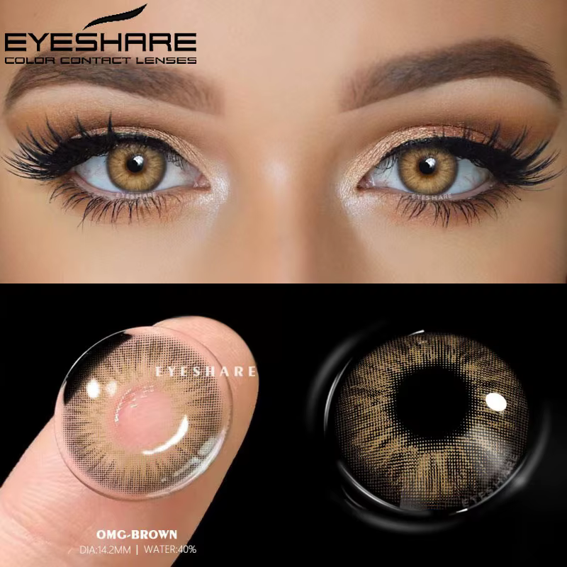 EYESHARE lentilles de couleur naturelle yeux 1 paire