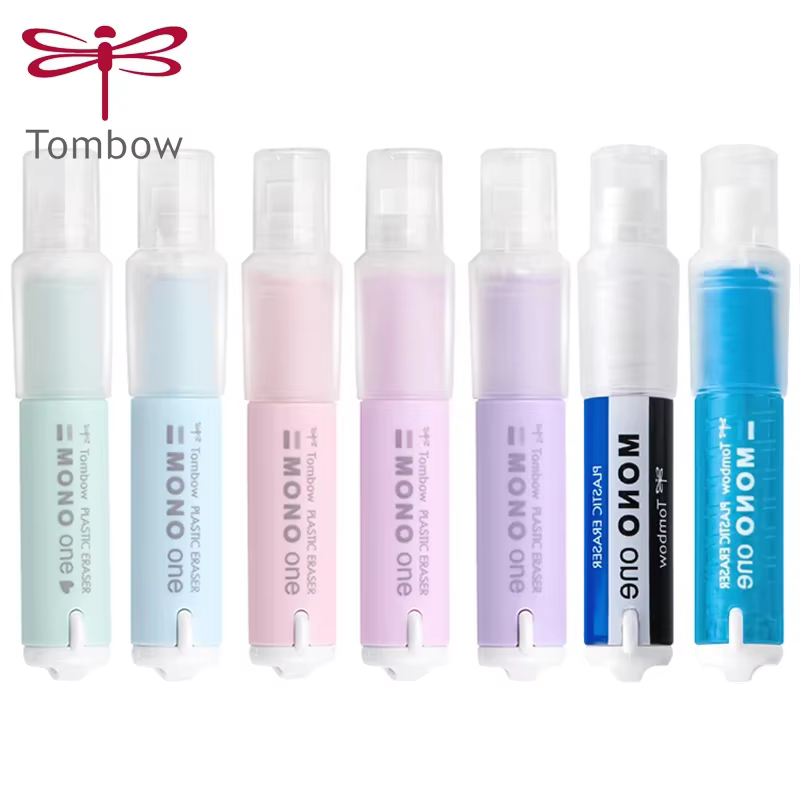 TOMBOW MONO ONE gomme JCB-111 étudiant enfant rouge à lèvres rotatif gomme Art croquis dessin surligneur gomme