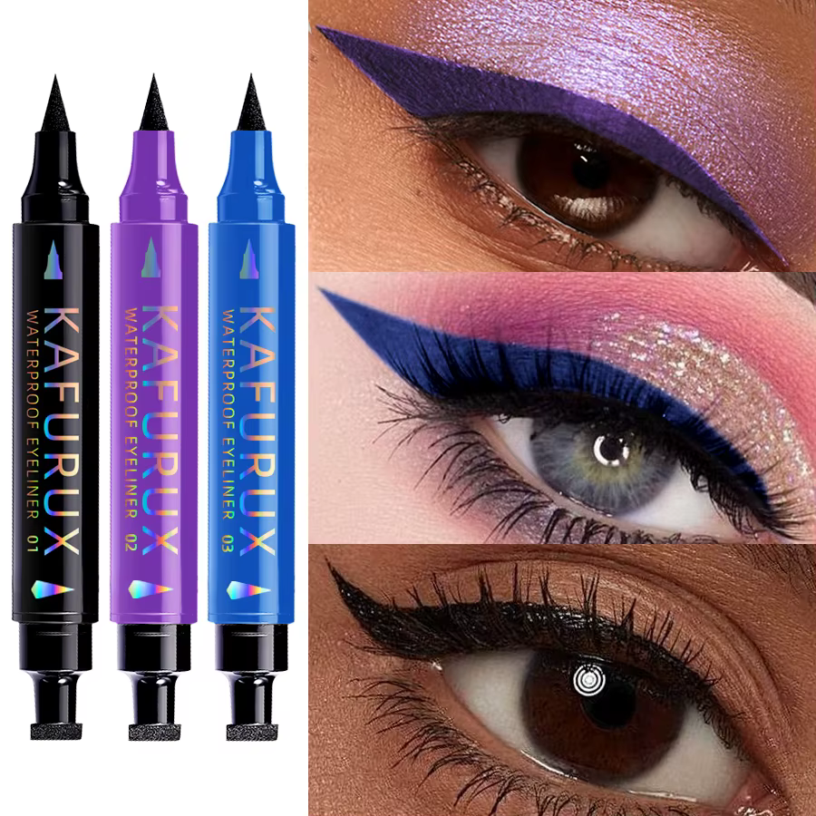 Stylo Eyeliner à tampon scellé 2 en 1