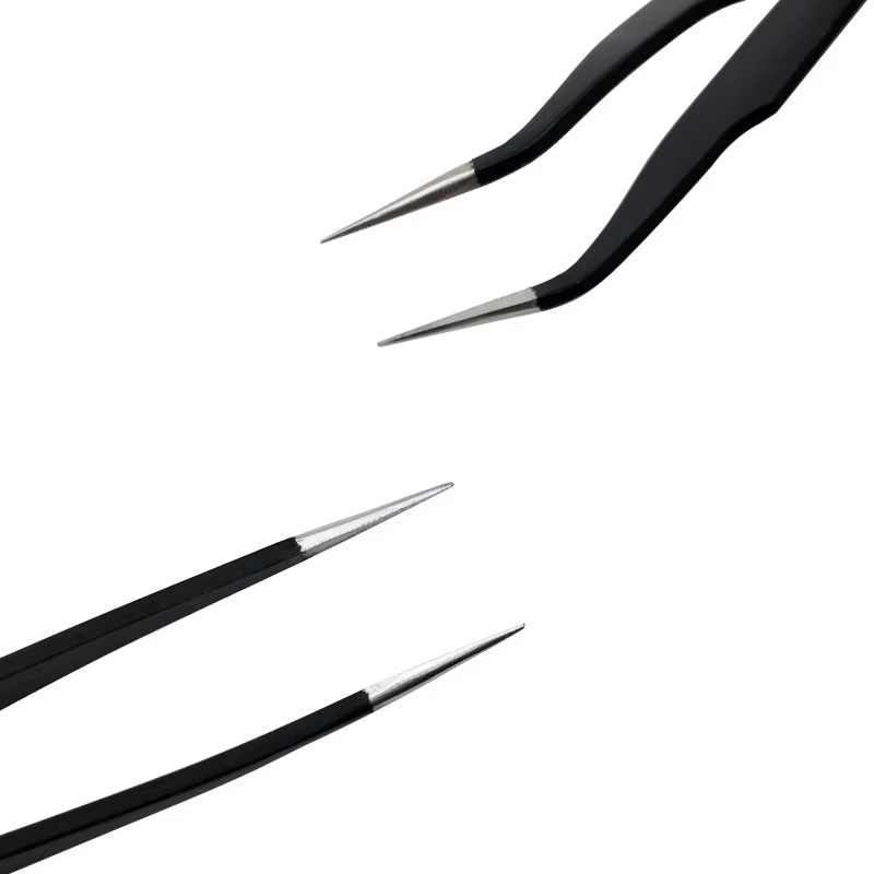 Pinces à cils pour extensions