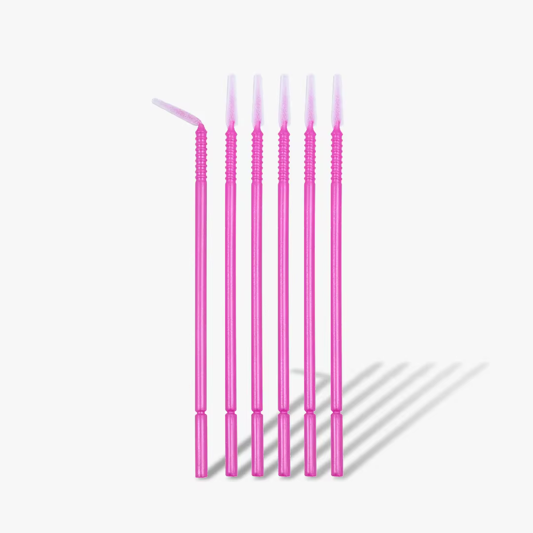 Nouveau Mascara Pailleté Rose avec Brosse