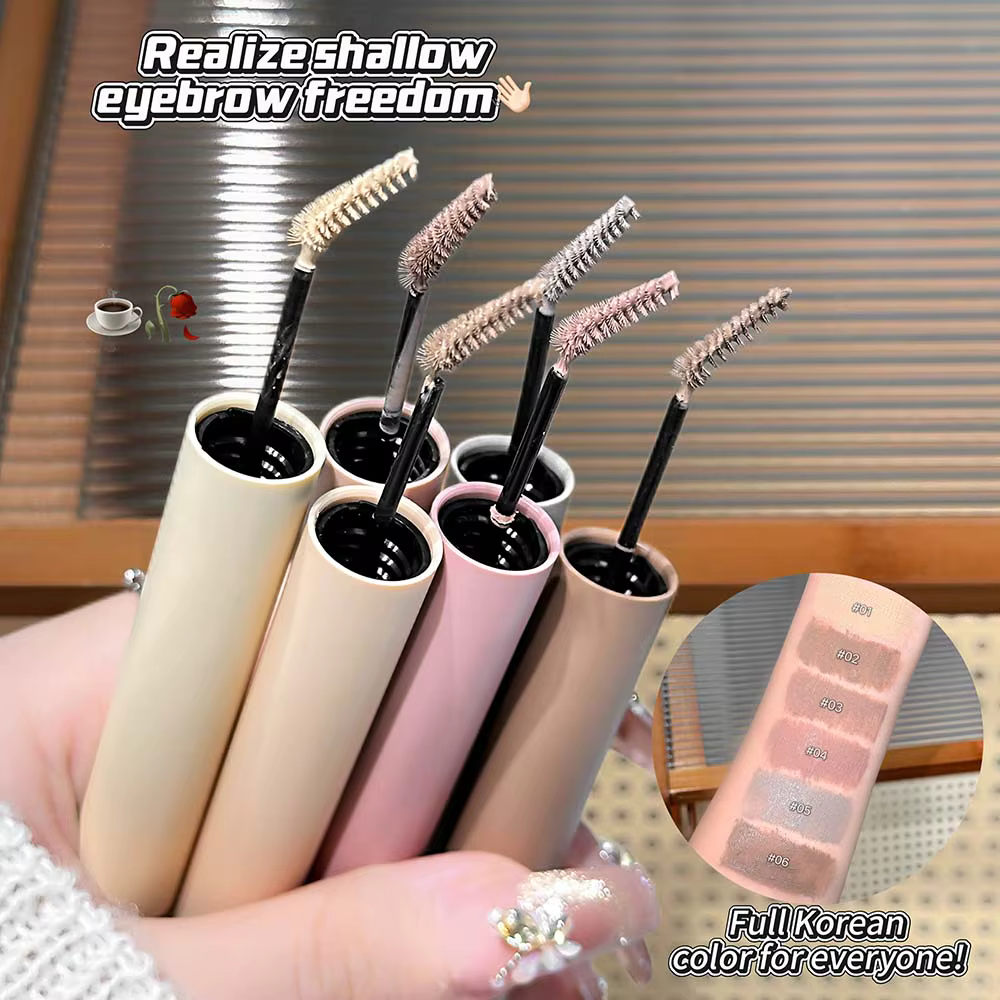 Mascara teinté pour sourcils 6 couleurs