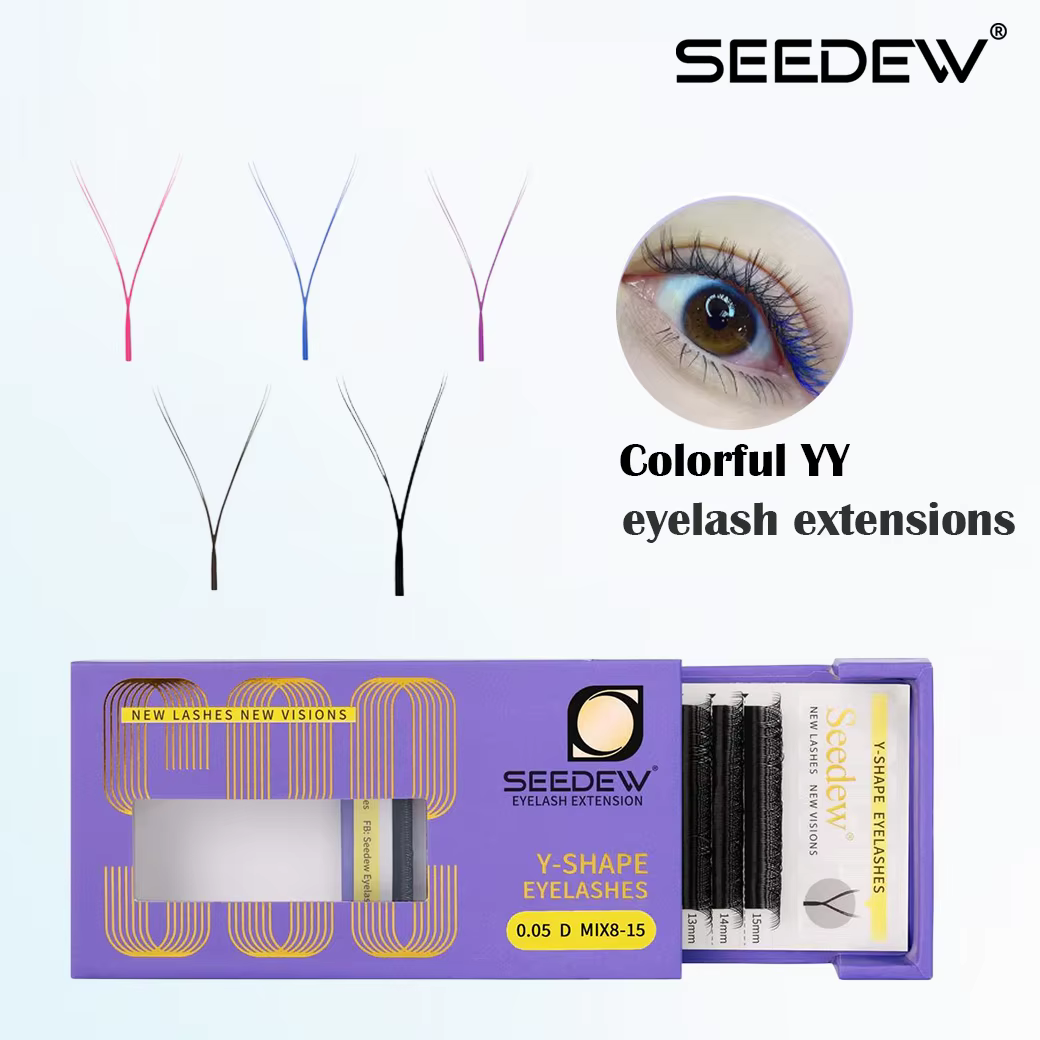 Extensions de cils colorées YY EEDEW