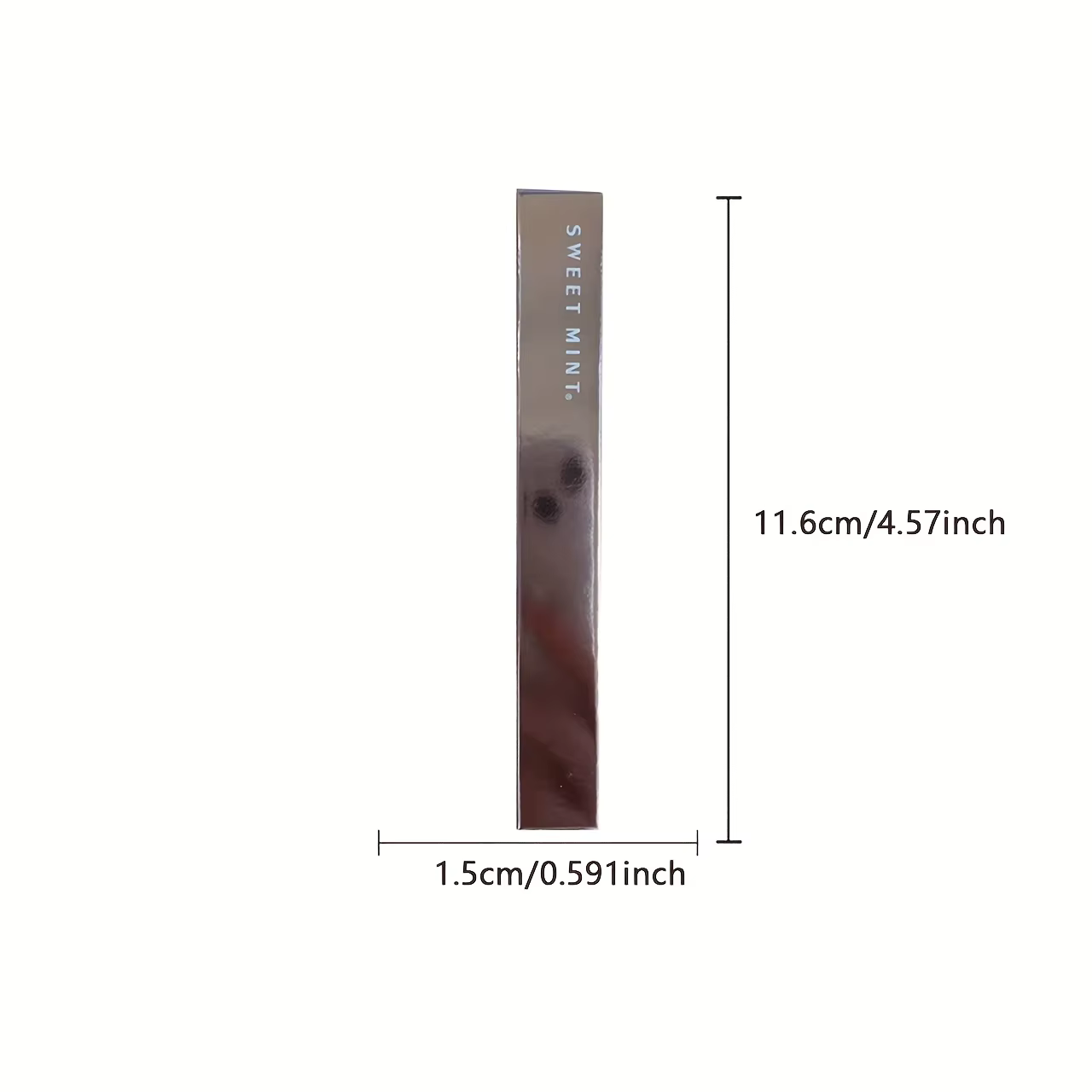 Mascara Tube Slim Sweet Mint - Noir
