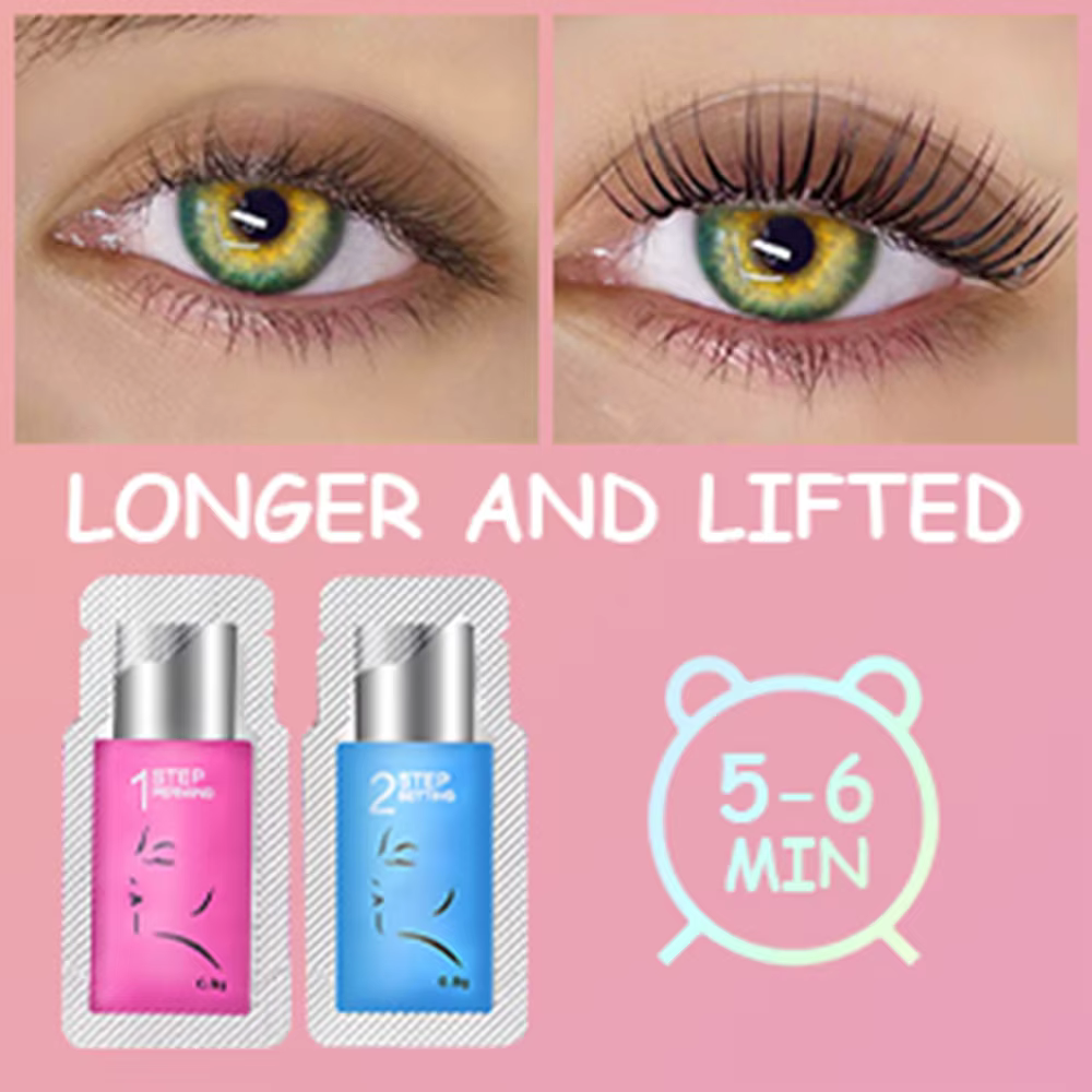 Libeauty 10/20/30 pièces 0.8 g/sac Sachet Kit de levage de cils Lotion de permanente