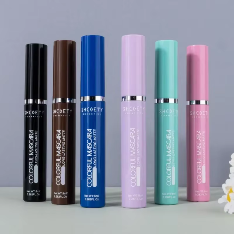 Mascara coloré longue durée