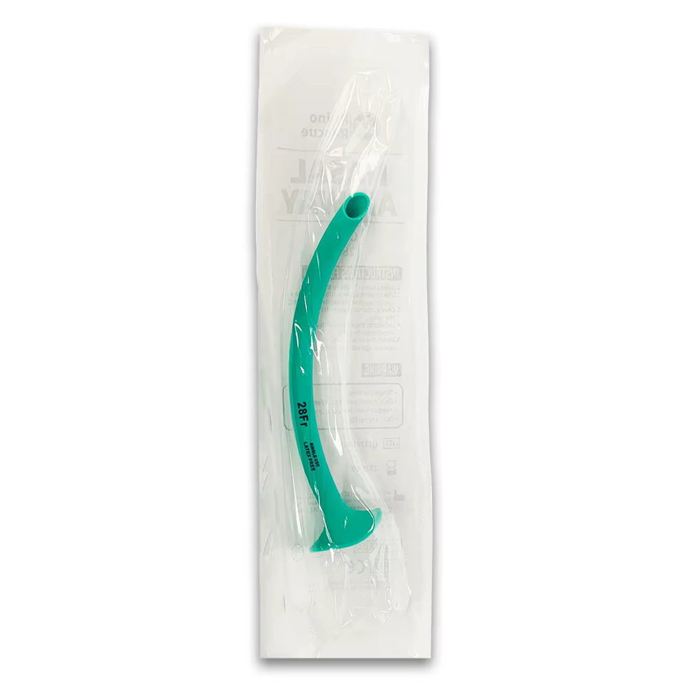 Rhino Rescue Nasalairway, Tube Nasopharyngé Médical Jetable pour Voie Nasale, Soins de Santé avec Lubrifiant