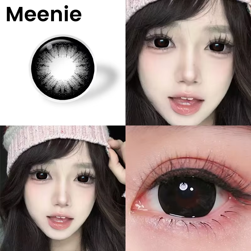 Lentilles de contact Meenie 16mm Big Eye noires