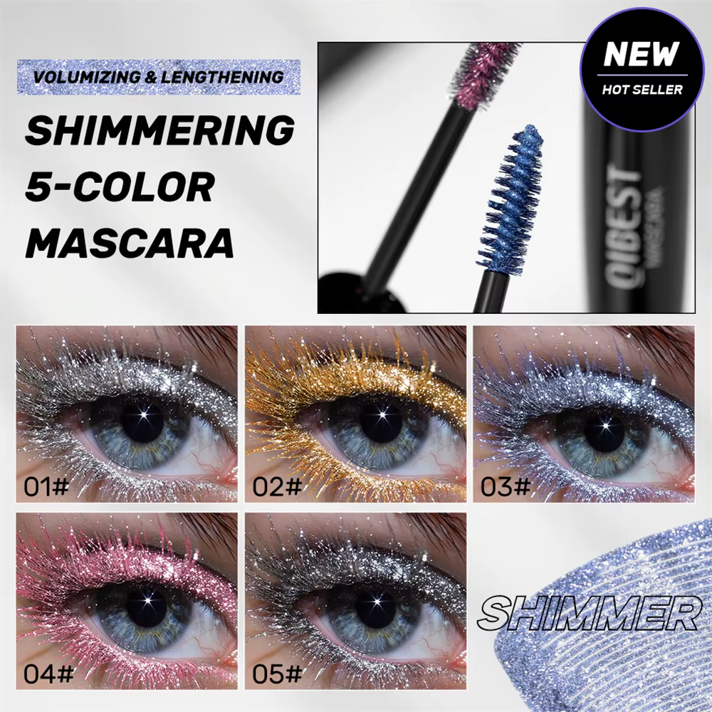 Mascara diamant à paillettes