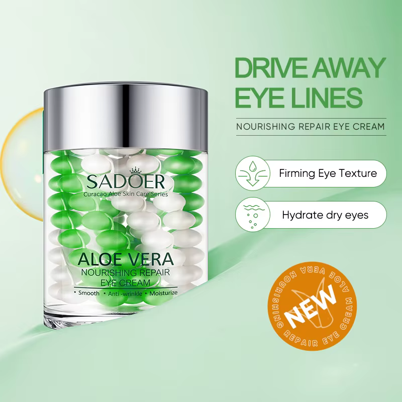 SADOER Aloe Vera crème pour les yeux Anti cernes sacs
