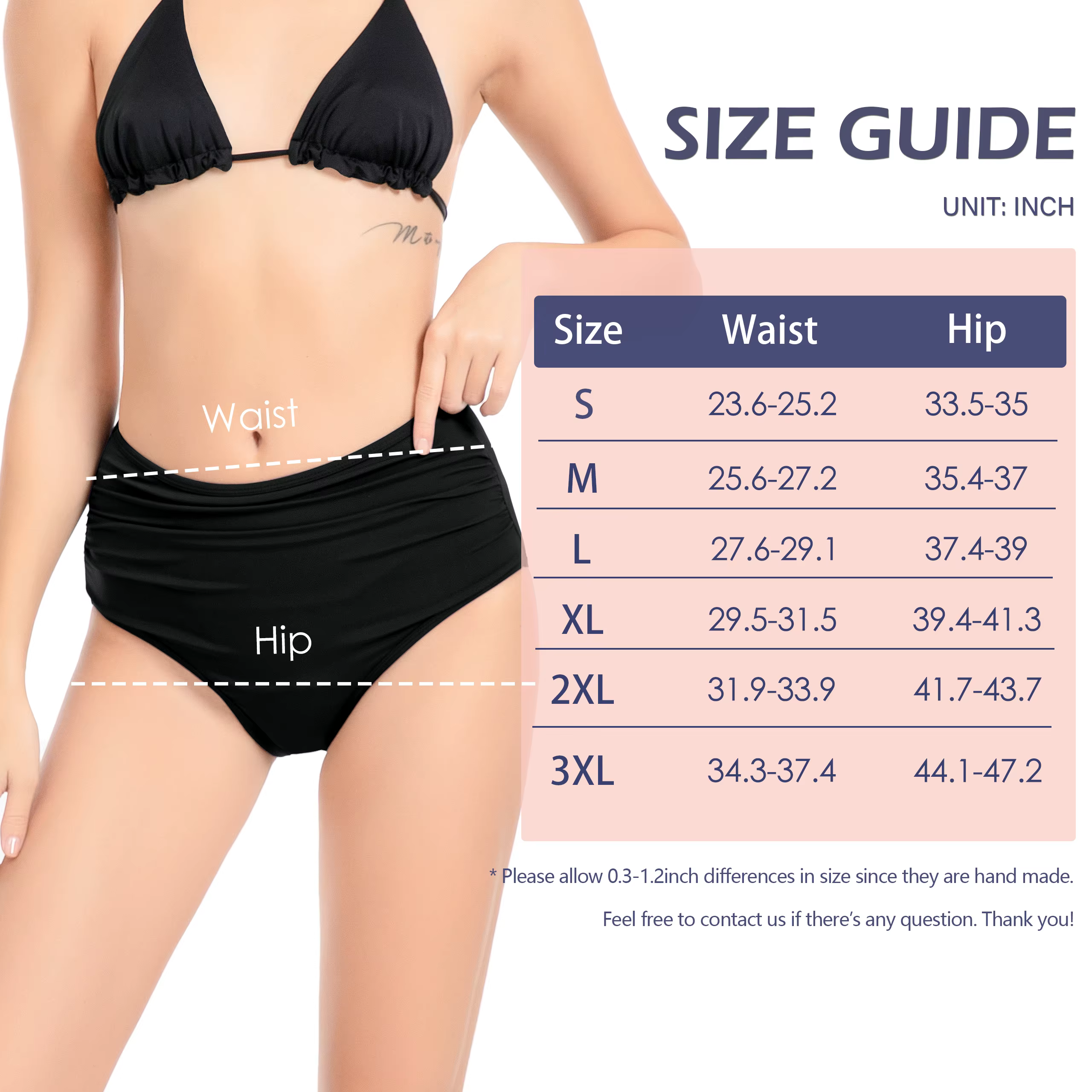 Culotte menstruelle taille haute pour homme, maillot de bain à absorption rapide, bas de bikini imperméable, vêtements de plage absorbants, culotte de règles