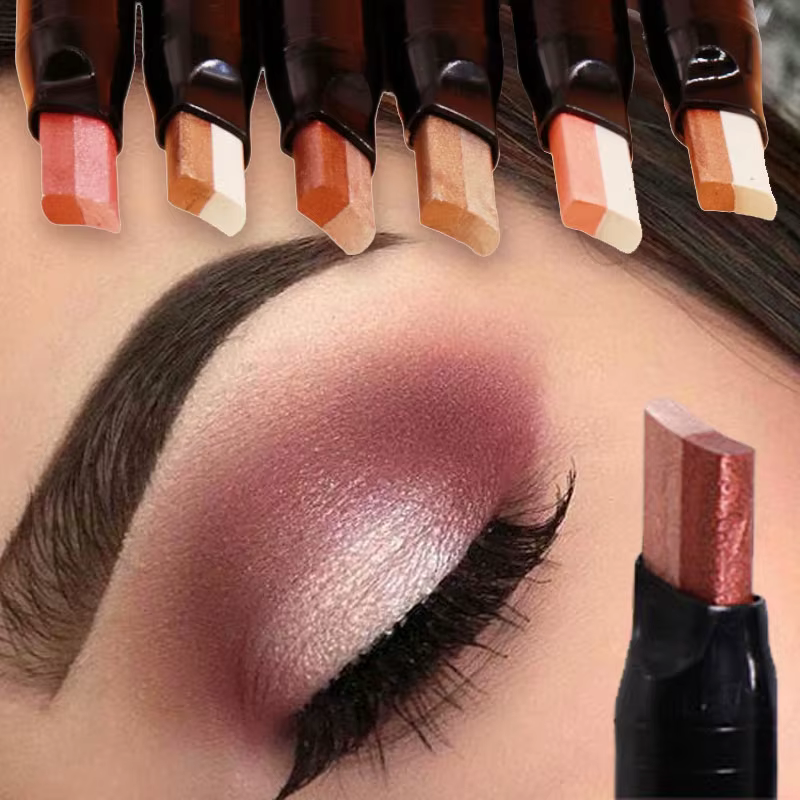 Bâton de fard à paupières Double couleur dégradé