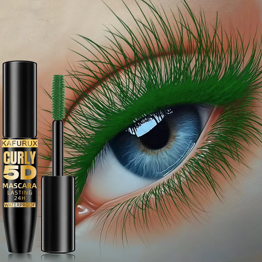 Mascara en soie 5D 9 couleurs avec gros yeux