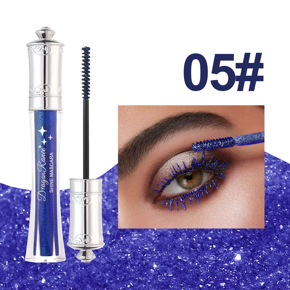 Mascara coloré nacré brillant