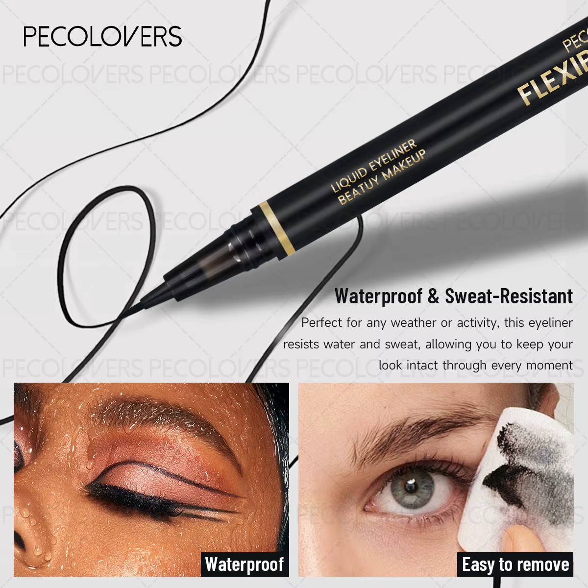Eyeliner liquide ultrafin 3 pièces