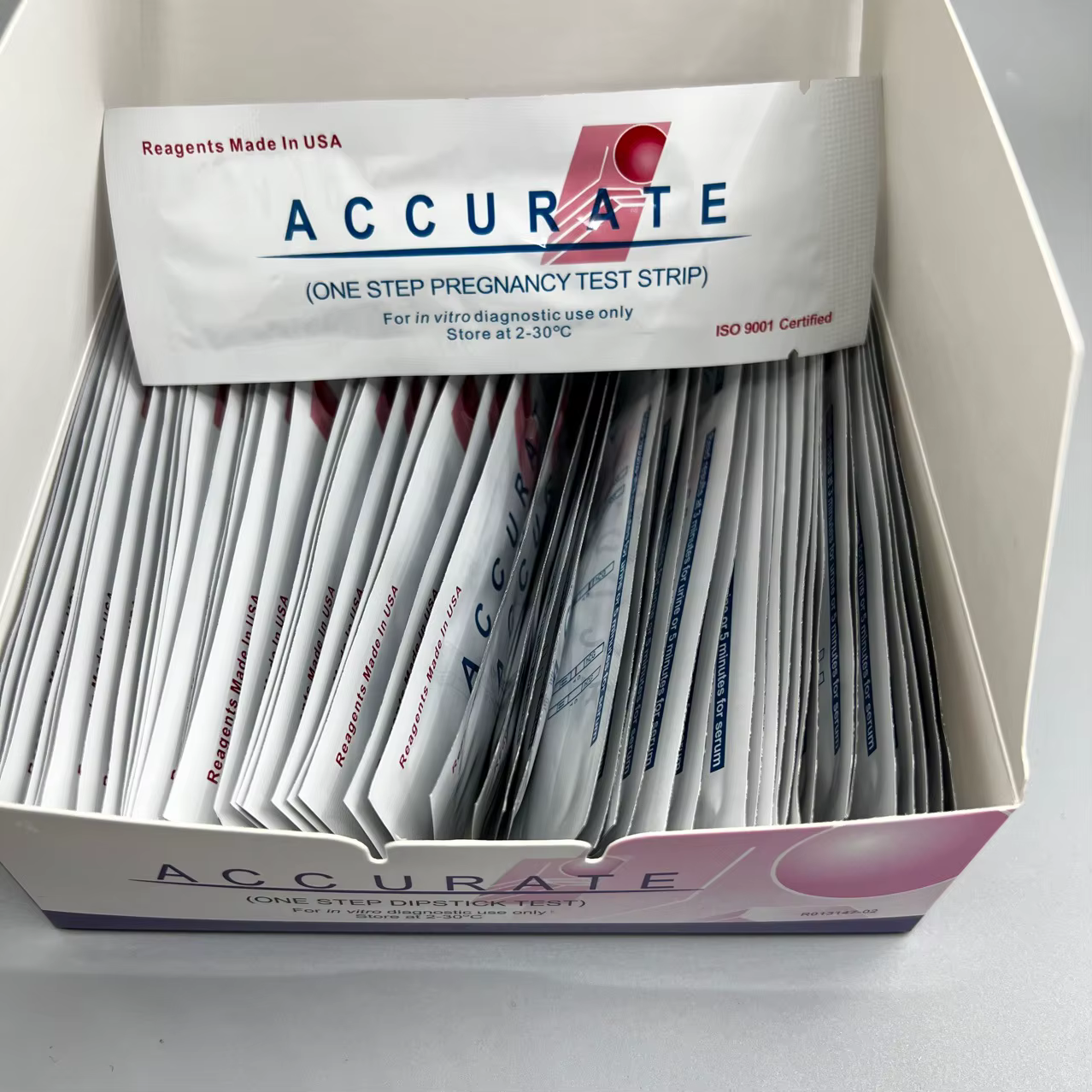 Papier de test d'urine précoce, 20/50/100 pièces, HCG, tests de grossesse, Kits de mesure d'urine pour femmes adultes, précision de 99 %
