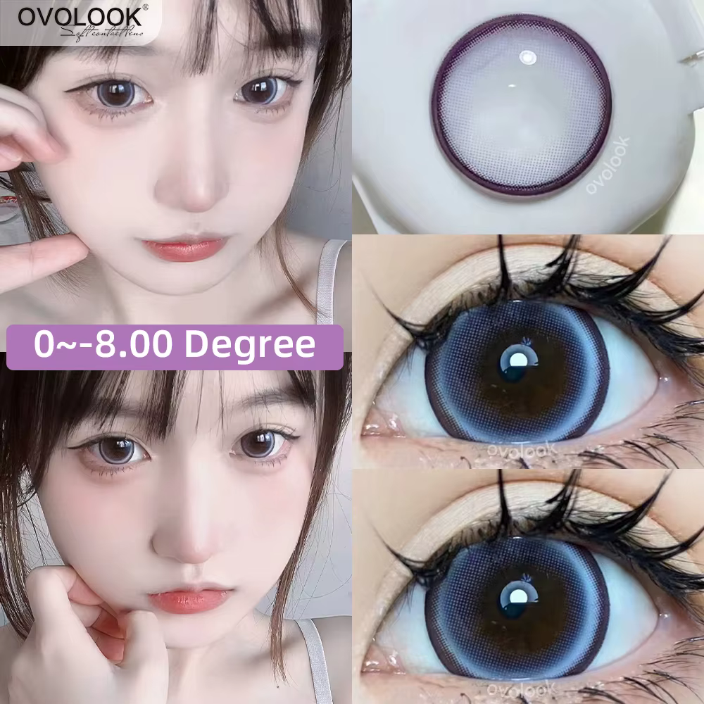 2PCS/paire 14.5mm lentilles perle série couleur