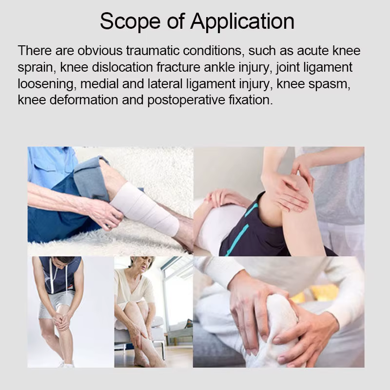 Orthèse réglable pour genou, cheville, pied, soutien des membres inférieurs, protection contre les fractures, soutien des articulations des jambes, soins de rééducation des ligaments