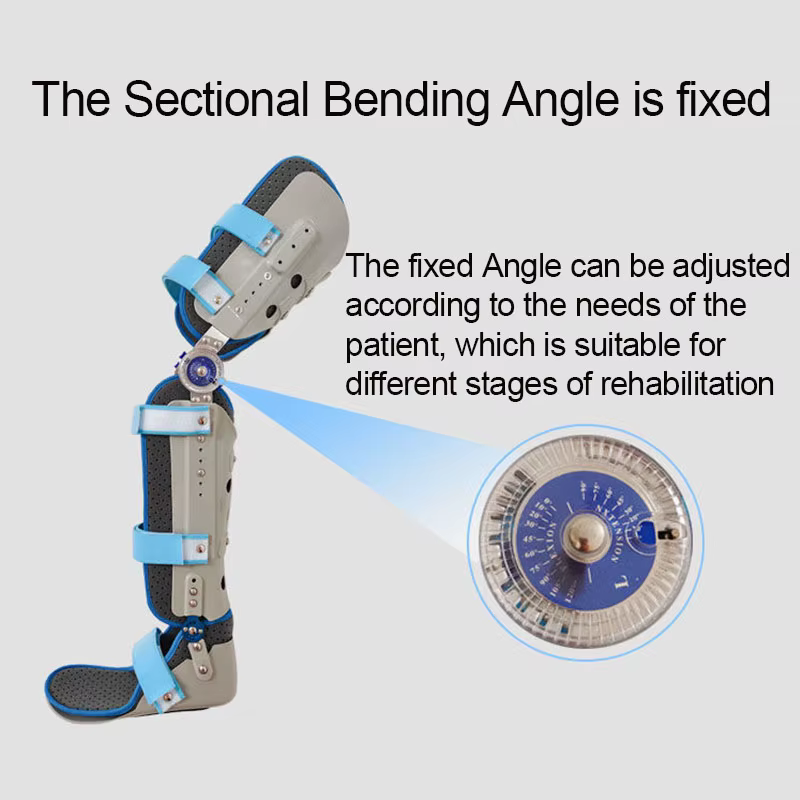 Orthèse réglable pour genou, cheville, pied, soutien des membres inférieurs, protection contre les fractures, soutien des articulations des jambes, soins de rééducation des ligaments