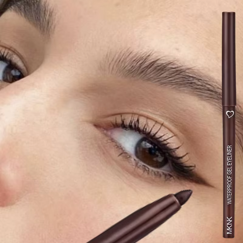 Crayon Eyeliner marron imperméable longue durée bleu noir