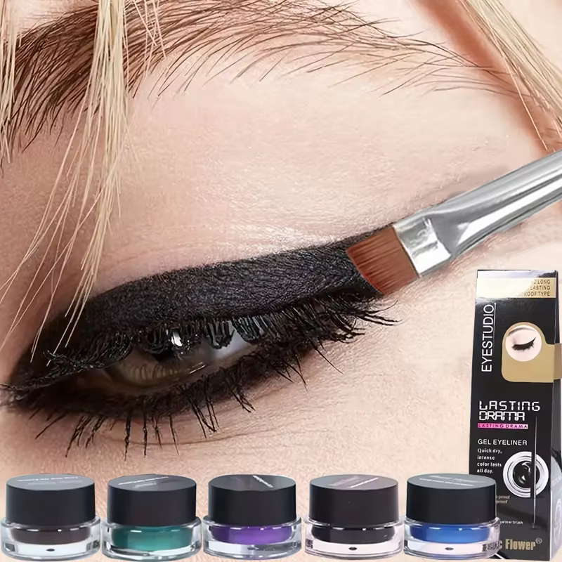 Crème d'eye-liner à rendu de couleurs riche