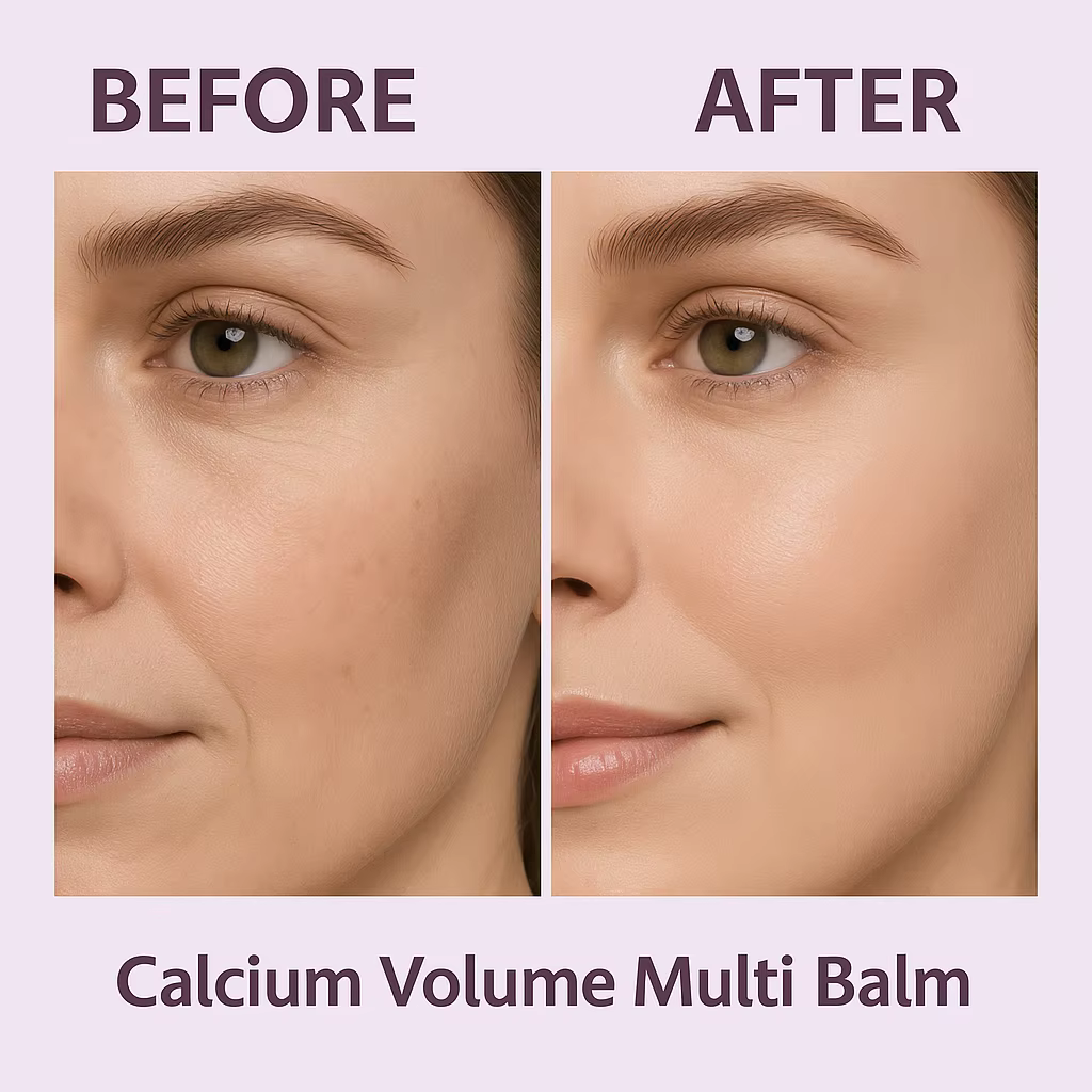 Baume multi-volume de calcium pour lisser les ridules