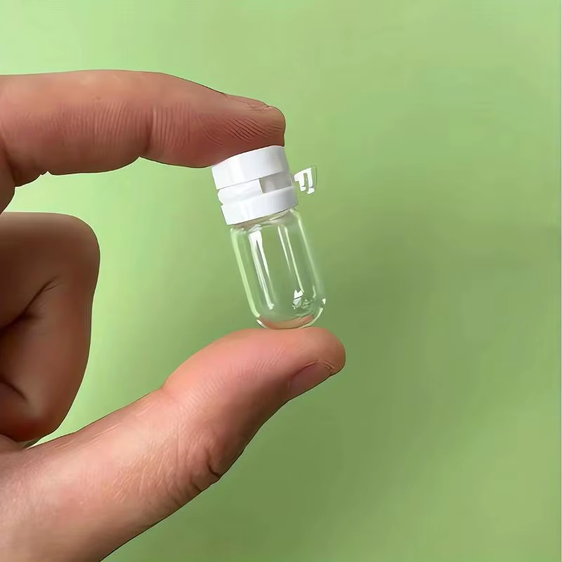 Bouteilles transparentes portables anti-fuite de 2 ml pour démaquillant, essentielles pour les voyageurs, lot de 10 pièces