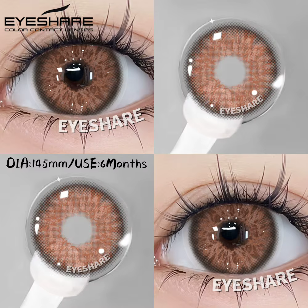 EYESHARE 1 paire de nouvelles lentilles de Contact colorées pour les yeux bleu beauté élèves