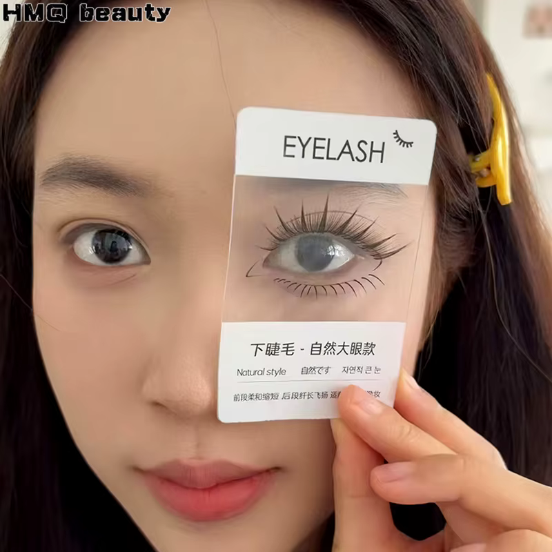 Kit de cartes d'essai de faux cils
