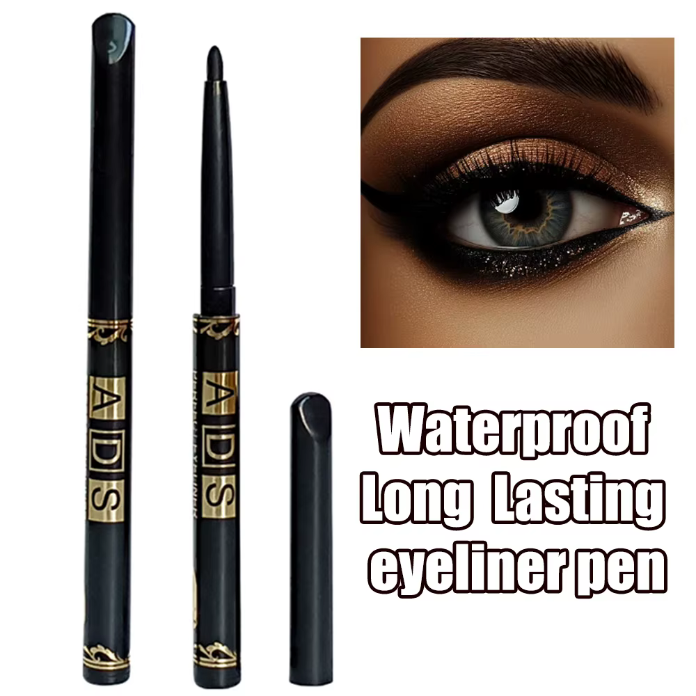 Crayons Eyeliner imperméables noirs et bruns