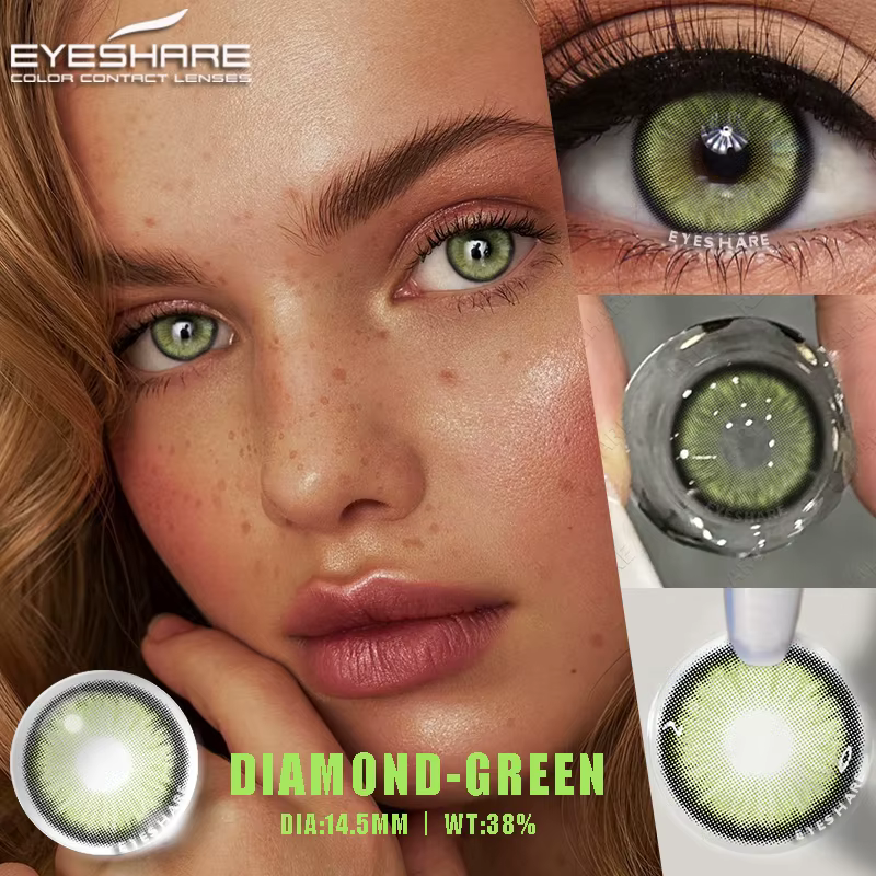 EYESHARE 1 paire de lentilles de Contact colorées pour les yeux