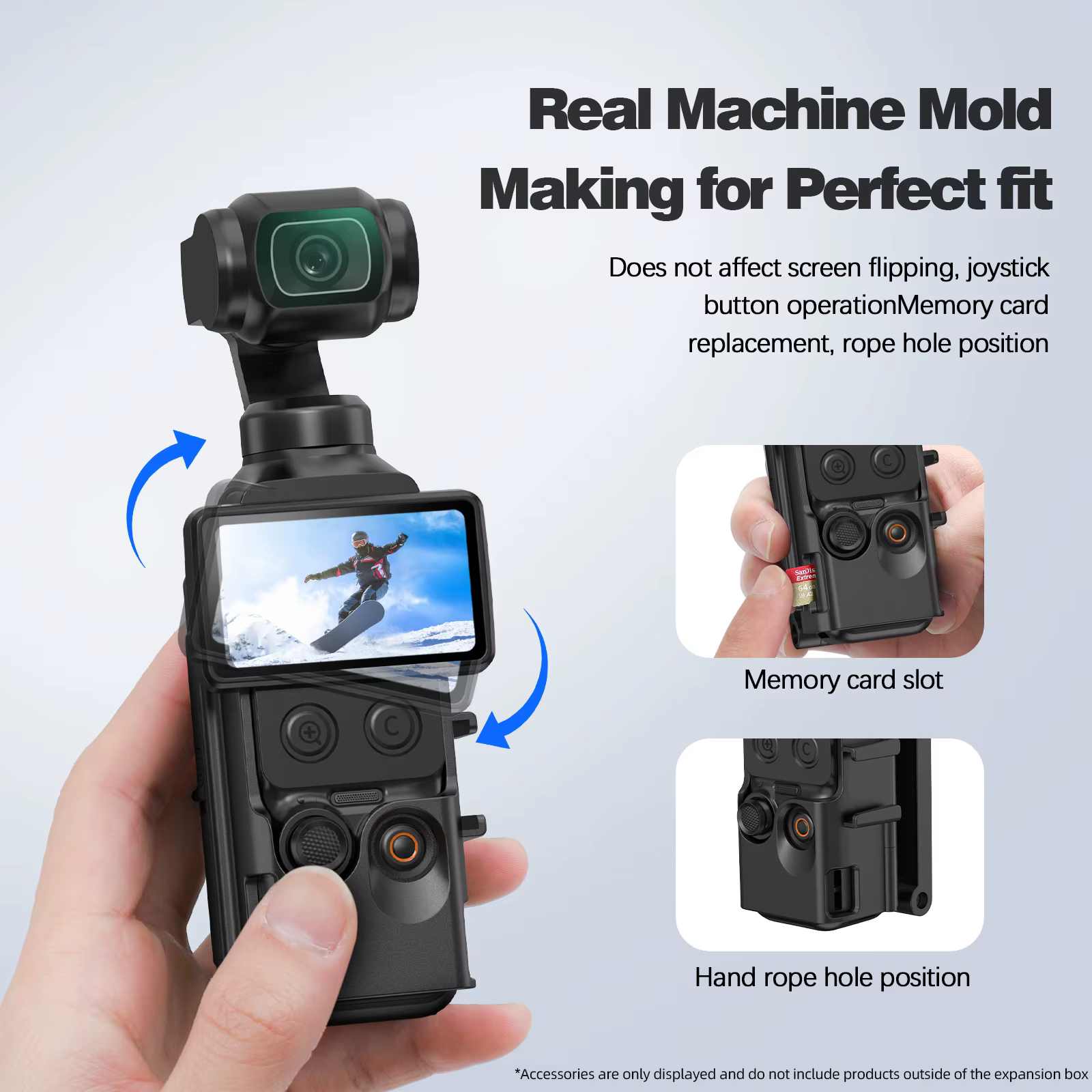 Base de montage magnétique à angle réglable pour DJI Osmo Pocket 4, base de bureau multifonctionnelle, accessoires pour caméra sportive