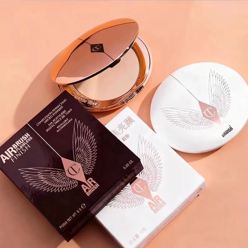 Charlotte Tilbury Eyeshadow Pigmented Smooth & Airbrush Spray Matifiant Hydratant Longue Tenue Estompe les Pores Base de Maquillage Parfaite