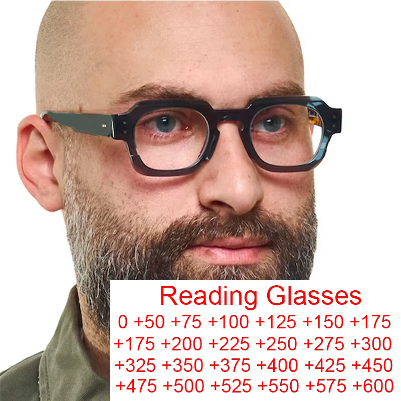 Lunettes de lecture Anti-bleu pour hommes et femmes, verres Ultra clairs, presbytes, Protection des yeux, petites lunettes carrées, nouvelle collection